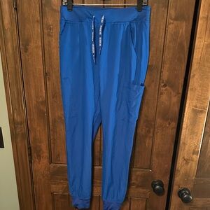 Med Couture Blue Track Pants